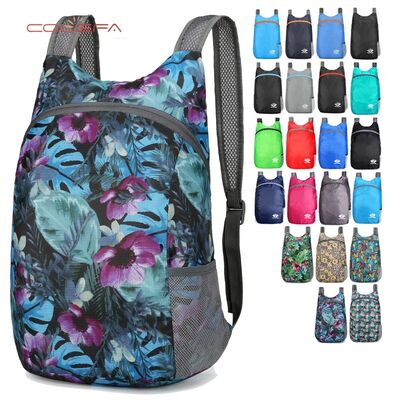Outdoor Backpack for Sports Cycling Outings Marathon Runs Polyester Lightweight Foldable Pack Multifunctional Hiking Backpack