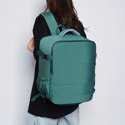 Multifunctional Unisex Backpack for College Students Oxford Made Pink Travel Waterproof Outdoor Backpack for Short Business Trip