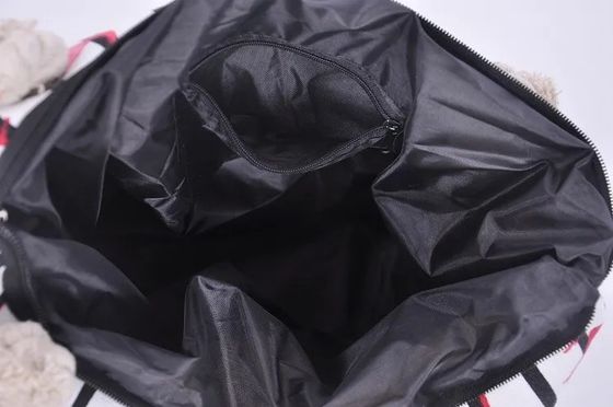 Washable Cotton Canvas Tote Bag Custom Large Capacity Recycled For Students