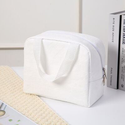 DuPont Paper Lunch Bag Insulated Carrier Large Capacity Commuting Portable Bag Pack Eco-Friendly Waterproof with Custom LOGO