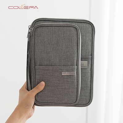 Large Capacity Passport Holder European American Style Multi-Functional Oxford Cationic Travel Waterproof ID Card Bag Wholesale