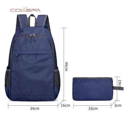 Custom Hiking Backpack Outdoor Sports Lightweight Foldable Skin Bag Travel Leisure Textured Large Capacity Backpack Wholesales