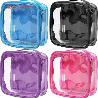 Travel Portable Toiletry Bag Multi-Functional PVC Waterproof Cosmetic Pouch Large Capacity Beauty Organizer Wholesale in Stocks