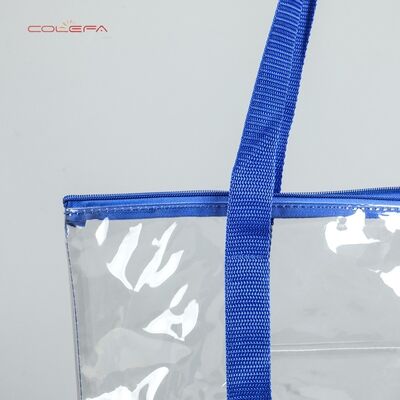 Customized PVC Shopping Bags Transparent Plastic Fashion PVC Shoulder Bags Gift Laser-Etched Pouch Wholesale PVC Outdoor Bags
