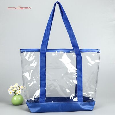 Customized PVC Shopping Bags Transparent Plastic Fashion PVC Shoulder Bags Gift Laser-Etched Pouch Wholesale PVC Outdoor Bags