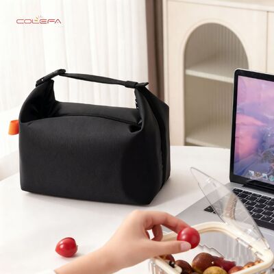 Oxford Fabric Minimalist Buckle Insulated Lunch Bag Picnic Day Carrier Thickened Waterproof Oil-Resistant Insulated Bag in Stock