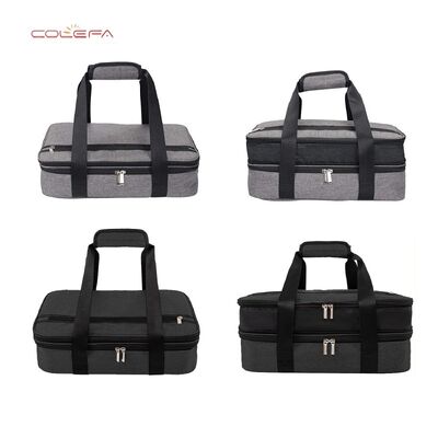 Oxford Fabric Best-Selling Pizza Insulated Bag Outdoor Travel Waterproof Insulated Camping Picnic Bag Wholesale with Custom LOGO