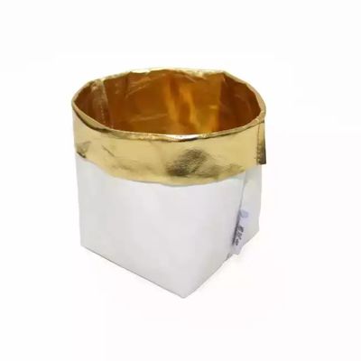 vasi riutilizzabili leggeri a piantina del sacco di carta e borse di stoccaggio di carta kraft di 0.55mm Washble