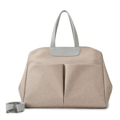 Customized New Japanese Fashion Handheld Bag Large Capacity Tote Wrist Bags Oxford Made Lightweight Maternity Outing Storage Bag