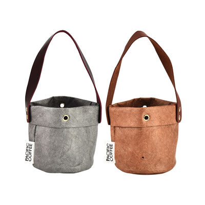 Manufacturer's Nordic-Style Textured Pre-Washed DuPont Paper Tote Bags Water-ResistantTear-Proof Waterproof Tyvek Paper Handheld Bags