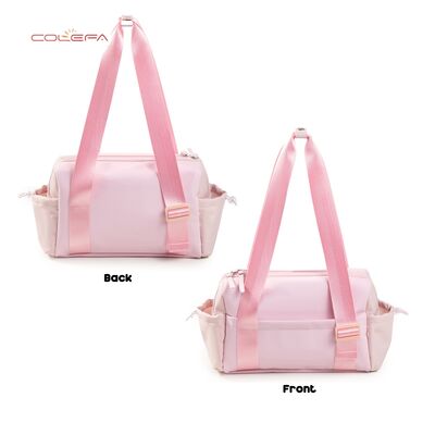 Nuova borsa a spalla da donna, borsa multiuso da viaggio e fitness per oggetti personali, borsa in nylon con separazione umido/asciutto