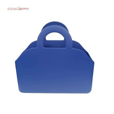 Borsa da spiaggia impermeabile in EVA, leggera, design di nicchia, borsa jelly da donna, borsa a mano, borse a telaio a cestino con colori personalizzati all'ingrosso