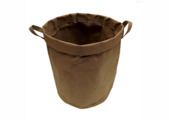 Lo stoccaggio su ordinazione a carta kraft di colore insacca le borse lavabili durevoli di stoccaggio